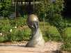 sculpture, roseraie de la Pépinière